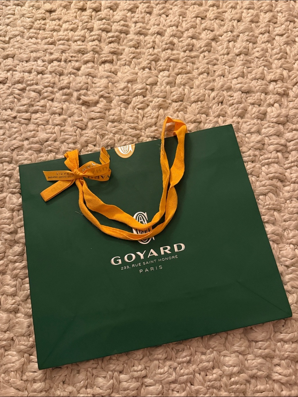 FRESH FROM PARIS goyard shopping bag, small
